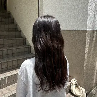 ロング カラー 田中 汰知のヘアスタイル
