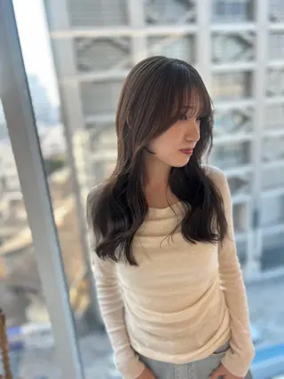 セミロング カラー ヘアアレンジ 【代表】 たき〜のヘアスタイル