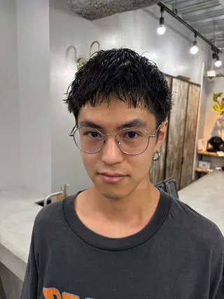 ショート パーマ メンズ 💈メンズ特化💈 テッペイのヘアスタイル