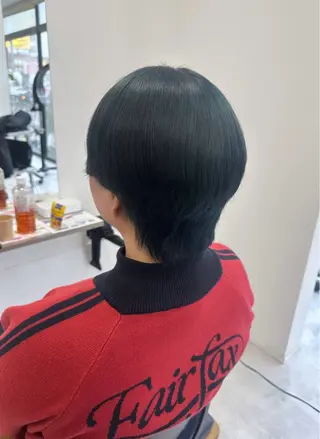 ショート カラー 𝑴𝒐𝒓𝒊‎‪ /髪質改善/艶髪🖤のヘアスタイル