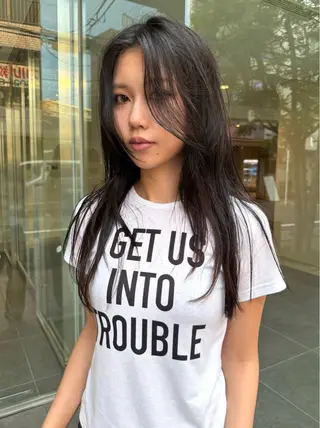 ロング レイヤー/ボブ/ パーマ/Riku🪐のヘアスタイル