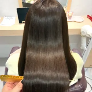 ロング カラー パーマ 透明感/チョコカラー 💍TAMA💍のヘアスタイル