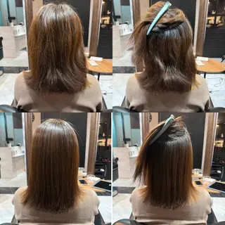 ミディアム LuanaTOKYO 都築佑汰のヘアスタイル