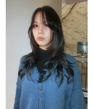 ロング ハッシュカット/ MAYAのヘアスタイル