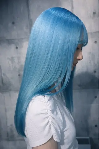 ミディアム Maison所属・Maison髪質改善 ブリーチ/ハイライトのヘアスタイル