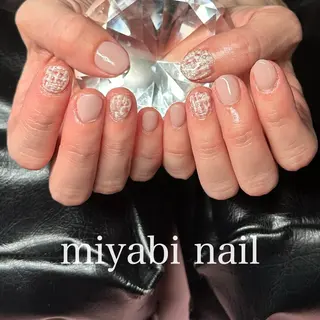 ネイル miyabi nail 桂川駅近くのネイルデザイン