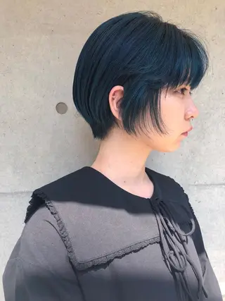 ショート nessヤマサキ リュウタのヘアスタイル