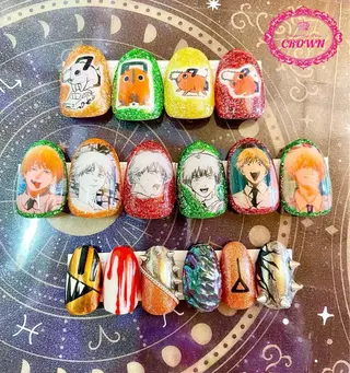 ネイル CROWN プライベートサロンのネイルデザイン