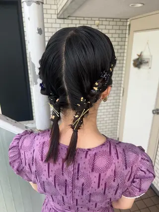 ヘアアレンジ 大人可愛いヘアメイク 💋🧚‍♀️しずかのヘアスタイル