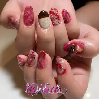 ネイル 小尾 栞のネイルデザイン