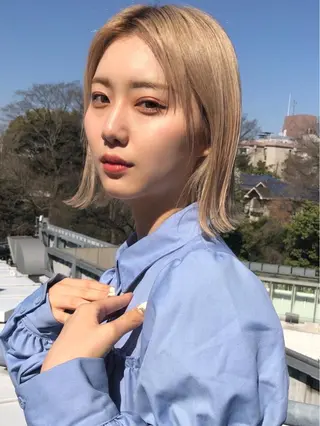 ミディアム 🌈game🌈 下北沢店のヘアスタイル