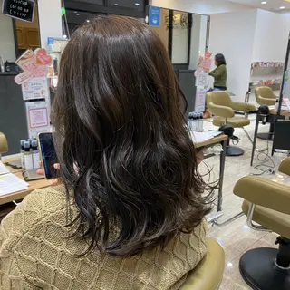 ロング 天池 結衣のヘアスタイル