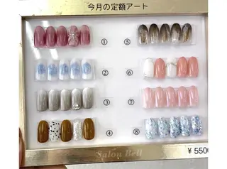 ネイル total salon Bell所属・Totalsalon Bell【嶌田彩華】のネイルデザイン