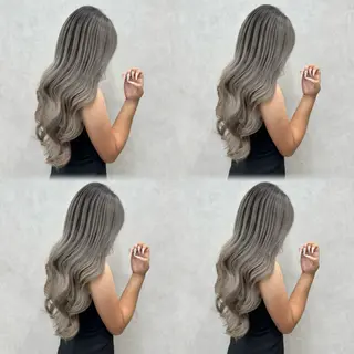 ロング 璃 音のヘアスタイル