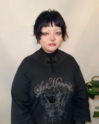 ショート ウルフ/似合わせ レイヤー/RIHOのヘアスタイル