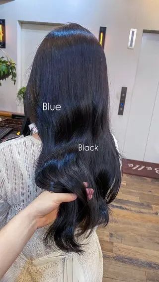 ロング kahona/カラー /パーマ/銀座のヘアスタイル