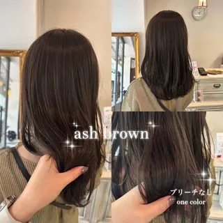 セミロング カラー 大曽根/艶カラー🌷 暖色/yuukaのヘアスタイル