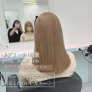 ミディアム カラー お客様満足No.1 🌈Neneのヘアスタイル