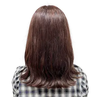 ミディアム 北島 遥香🫧インナ ー /ベージュカラーのヘアスタイル