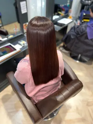 ロング リピート90%超/縮 毛矯正/髪質改善井口のヘアスタイル