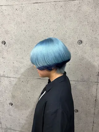 ショート カラー ハイトーン/ブリーチ /hikaruのヘアスタイル