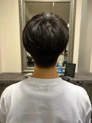 ショート Mora Hair Salon所属・Haruka 神楽坂のヘアスタイル