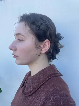 カラー ヘアアレンジ ⚪️ISHIZUKA AOI⚪️のヘアスタイル