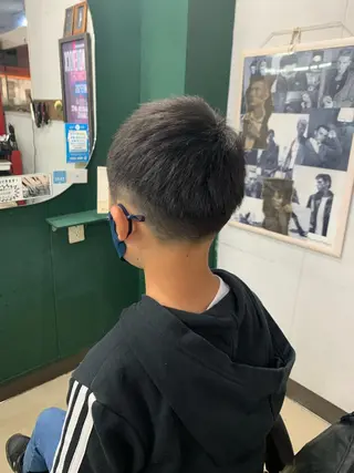 ショート メンズ キッズ lil所属・月館 怜奈のヘアスタイル