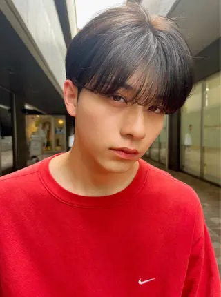 ショート メンズ メンズ🍃ナチュラル 韓国風ヘアRENのヘアスタイル