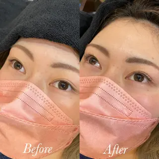 マツエク・マツパ aya/小顔レイヤー /柔らかカラーのヘアスタイル