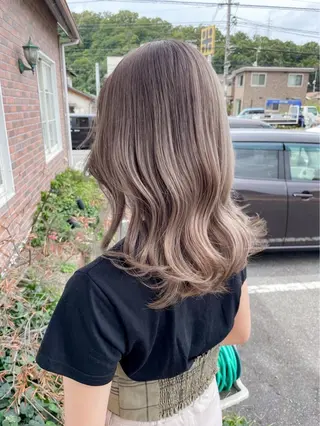 ミディアム カラー Mintleaf 💛MAYUKOのヘアスタイル