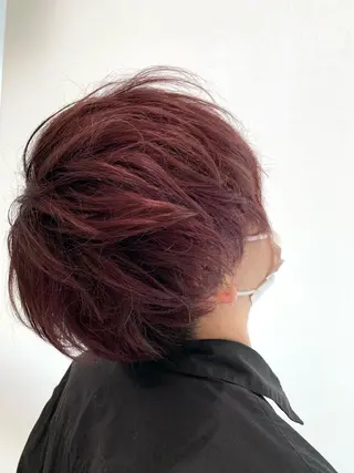 カラー メンズ ナカタケ ユウのヘアスタイル