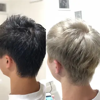 カラー ReMix所属・桐谷 一史のヘアスタイル