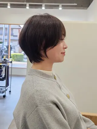ショート カラー YUTORI 上尾 ✂ショート特化のヘアスタイル