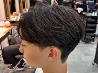 ショート パーマ メンズ メンズカット/パーマ /フェード🔥/森のヘアスタイル