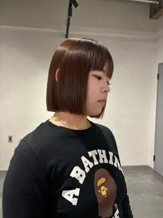 ショート ofF élua所属・中村 穂風のヘアスタイル