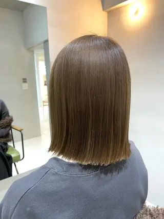 ミディアム カラー 柴田泰秀sotti. 髪質改善/ブリーチのヘアスタイル