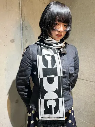 ショート カラー ハイトーン/顔まわり レイヤー/YUKAのヘアスタイル