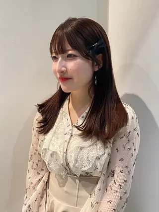 セミロング カラー mai / linoah˚✧のヘアスタイル