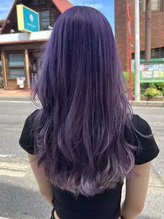 ロング カラー 飯田 大樹のヘアスタイル