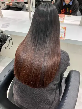 ロング カラー ヘアアレンジ 💓ブリーチ特化 透明感💓あい💓のヘアスタイル