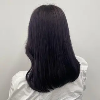 ミディアム トレンドモテカラー 🩷色落ちまで可愛くのヘアスタイル