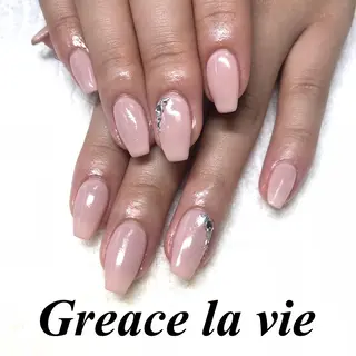 セミロング カラー キッズ ネイル マツエク・マツパ Greace la vie所属・Greace  la vieのネイルデザイン