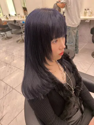 ロング カラー 韓国レイヤーカット /REIのヘアスタイル