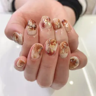 ネイル 韓国風✨髪質改善✨ 縮毛矯正✨松浦知奈美のヘアスタイル