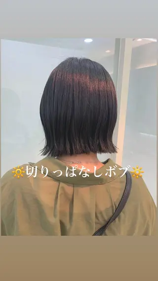 ミディアム カラー 似合わせカラー/艶 髪質改善/ヨシザキのヘアスタイル