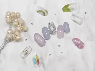 ネイル ネイルPetit Ribbonのネイルデザイン