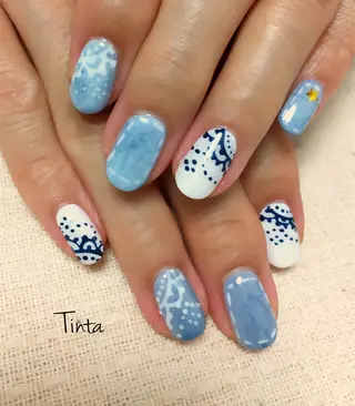 ネイル ネイルサロン ティンタ所属・馬場 典子のネイルデザイン