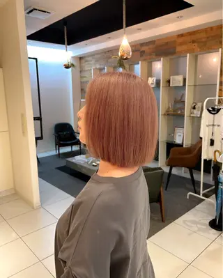 ショート カラー 髪質改善/ストレート パーマ長久手/ひかるのヘアスタイル