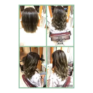 セミロング 100%髪質改善特化 TRUNSのヘアスタイル